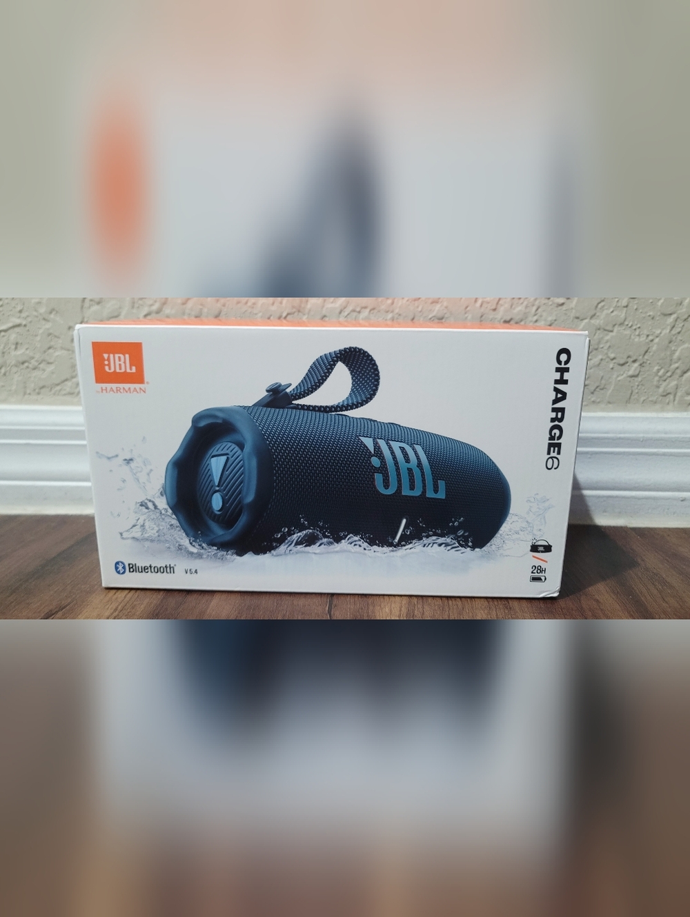 JBL Charge 6 Portable Bluetooth Speaker - Blue